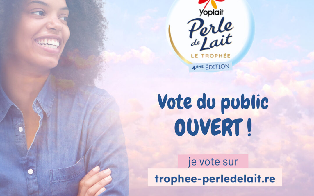 Les votes sont ouverts pour le Trophée Perle de Lait 2025 – Prix du Public
