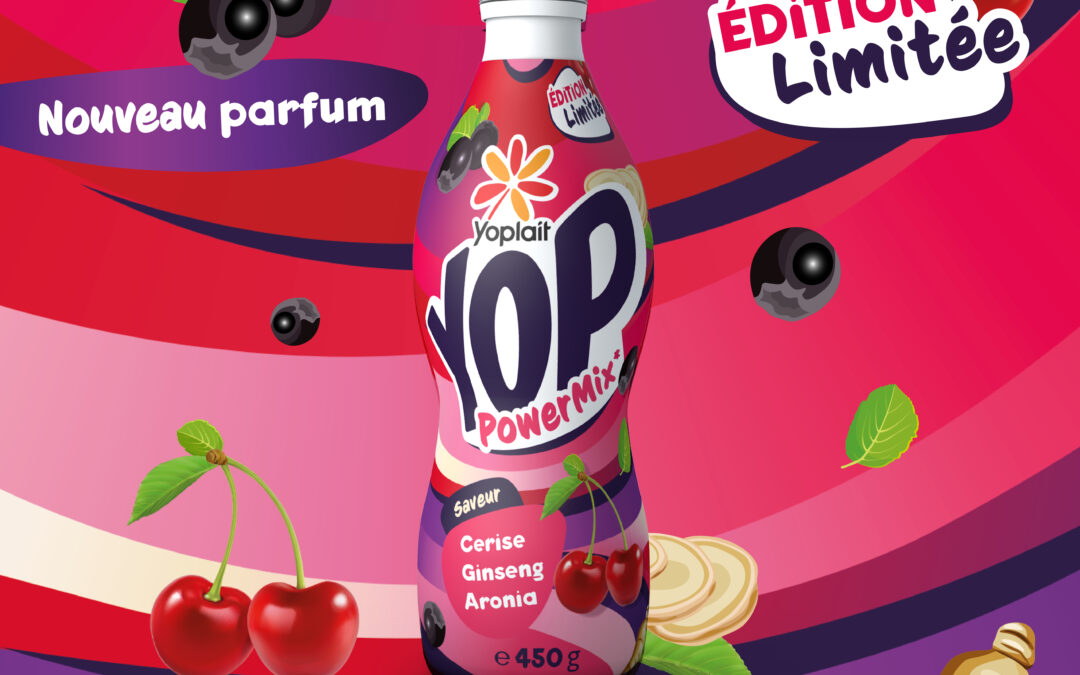 NOUVEAUTÉ : YOP POWERMIX, UNE DOSE DE VITALITÉ EN ÉDITION LIMITÉE !