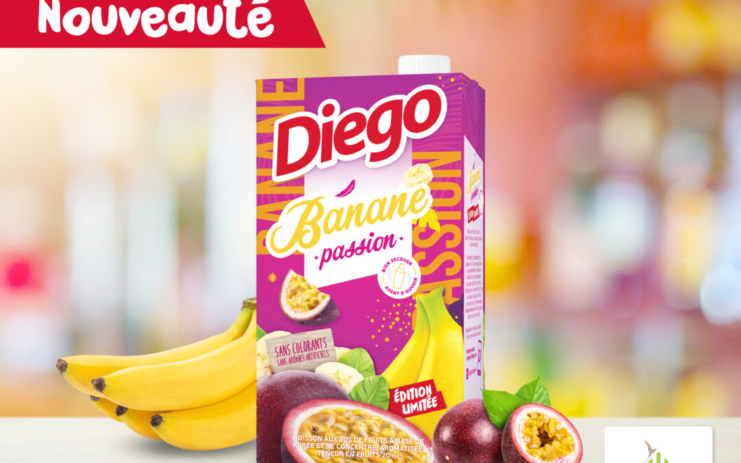 DIEGO BANANE PASSION, LA NOUVELLE ÉDITION LIMITÉE
