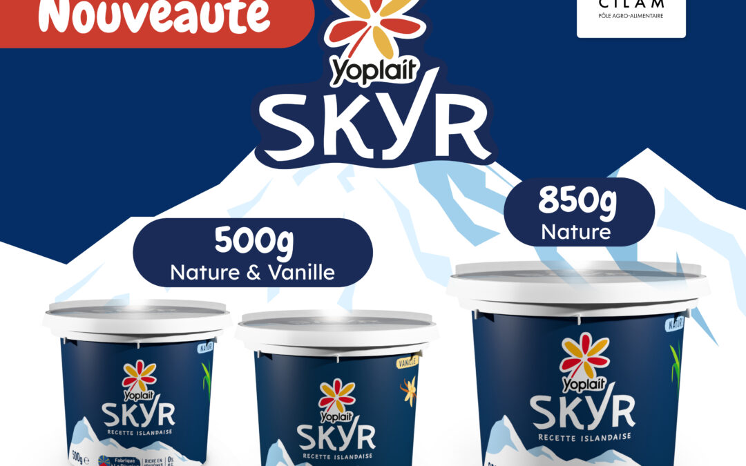 Yoplait lance son Skyr
