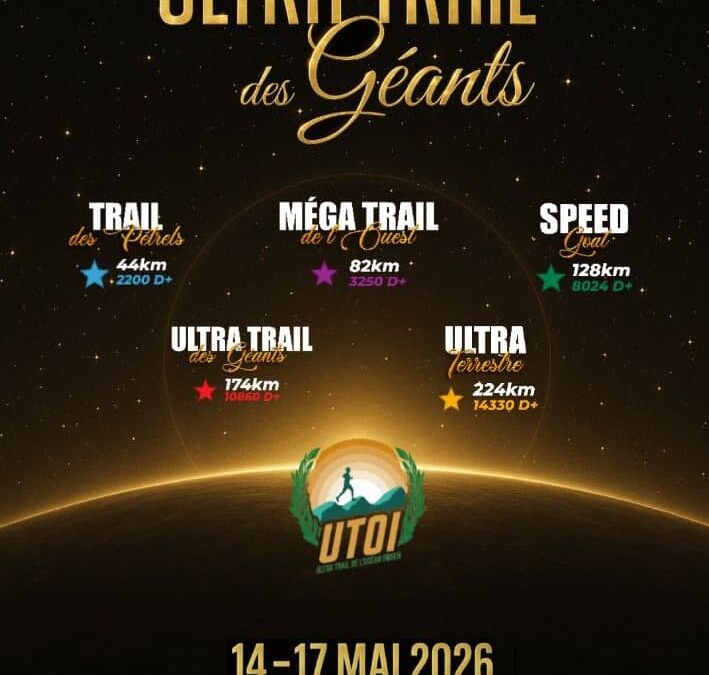 RENDEZ-VOUS SUR L’ULTRA TRAIL DES GÉANTS 2026 !
