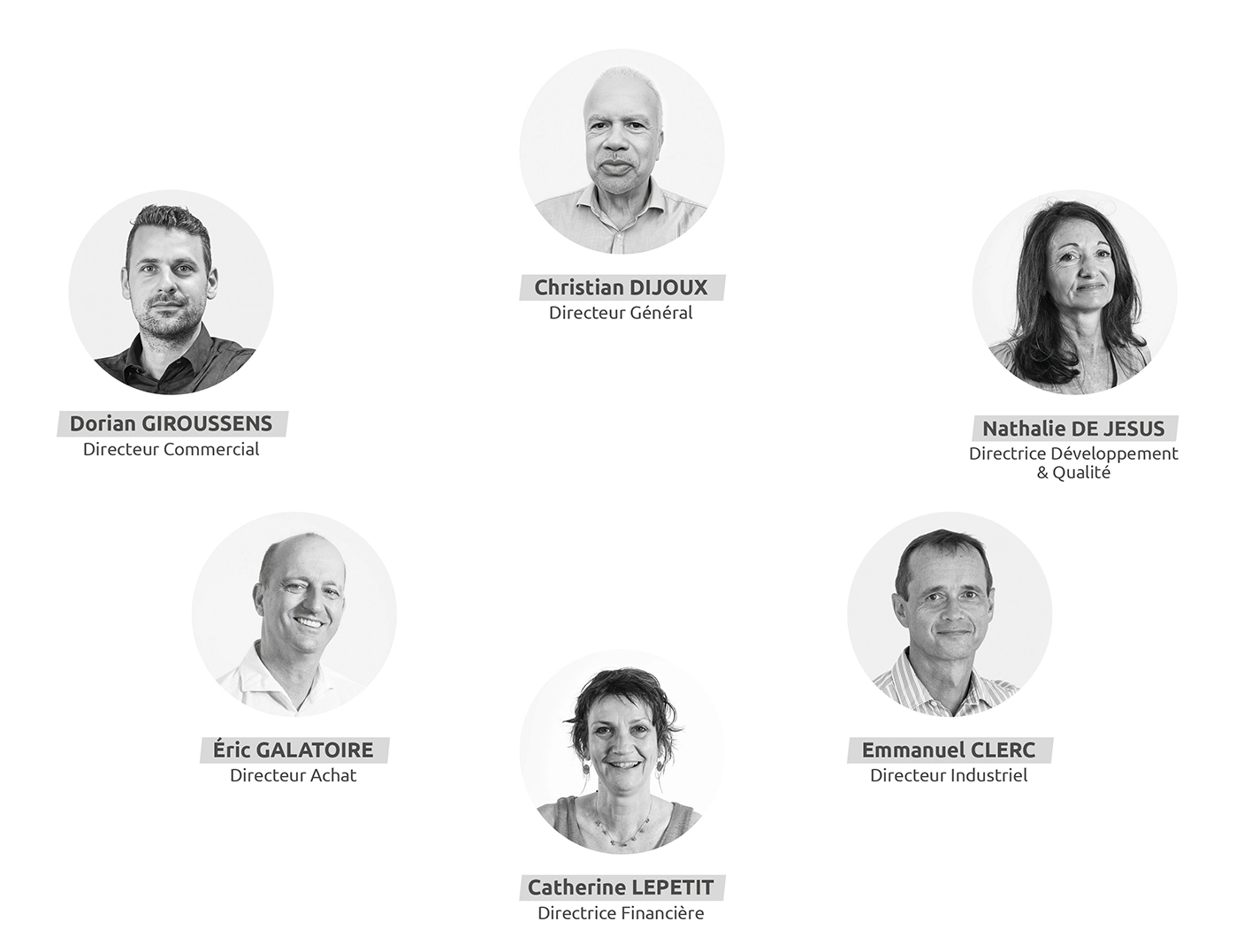 Organigramme de gouvernance du Groupe CILAM Pôle Agro-alimentaire 2026